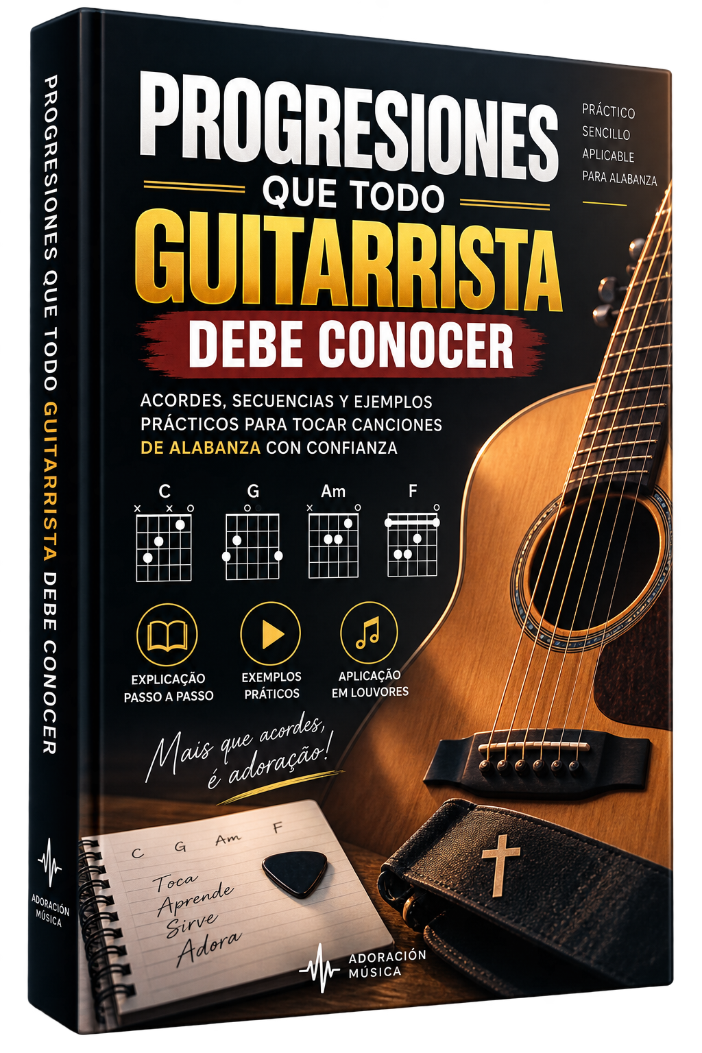 Progresiones que Todo Guitarrista Debe Conocer — portada del bono